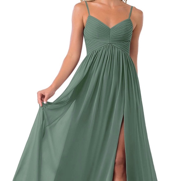 Azazie Dresses & Skirts - Azazie bridesmaid dress colour ‘ eucalyptus’